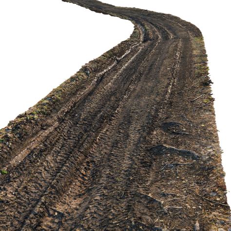 Dirt Road Material 04 - 3D Model for VRay, Corona