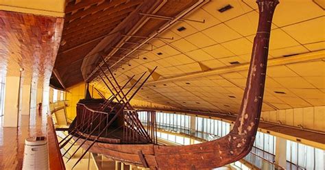 Khufu Ship Solar Boat Of Egyptian Pharaoh Egypt Uncovered Travel