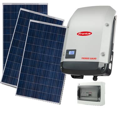 Kit Solar Kwp Inversor Fronius Gera De Kwh M S