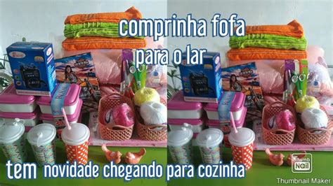 Comprinhas Fofa Para O Lar Tem Novidade Chegando Para Cozinha YouTube