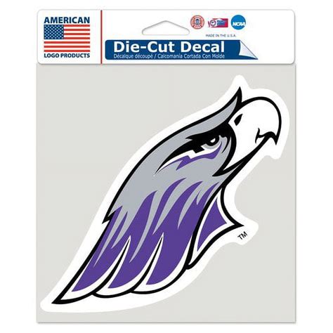 American Logo Products Uw Whitewater Warhawks 6 X 6 Decal