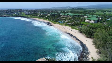 Kauai Poipu Beach Just Above The Shipwreck Beach Youtube