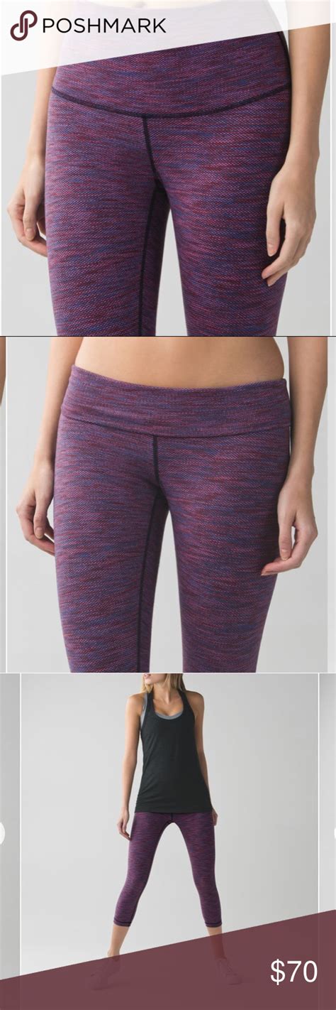 Lululemon Wunder Under Crop Ii Roll Down