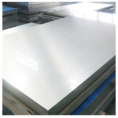 Silver Rectangular Aluminium Alloy Sheet Thickness Upto Mm