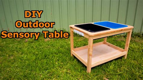 30 Homemade DIY Sensory Table Plans (How to Build)