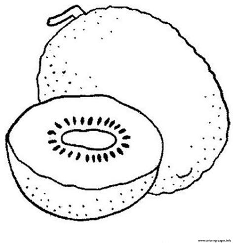 Kiwi Coloring Pages