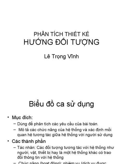 Pdf Phan Tich Thiet Ke Huong Doi Tuong Dokumen Tips