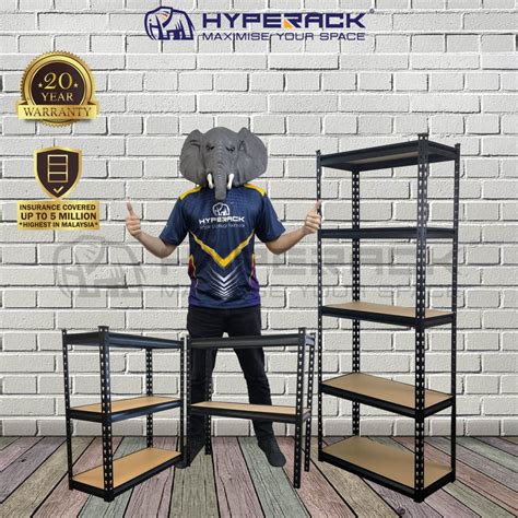 Boltless Rack Black Hyperack Malaysias Boltless Rack Online Store