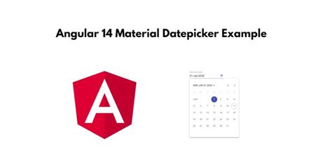 Angular 14 Material Datepicker Example Tuts Make