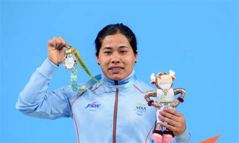 CWG 2022 Weightlifter Bindyarani Devi Wins Silver India S Fourth