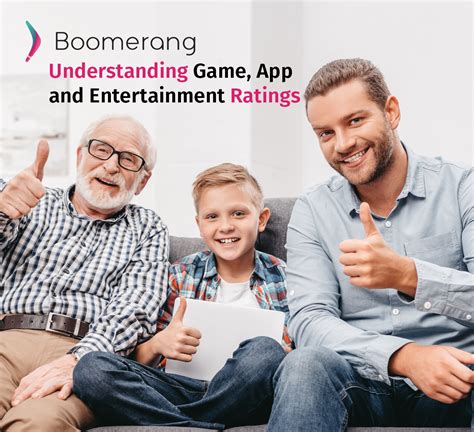 Understanding Game, App and Entertainment Ratings | Boomerang - Best ...