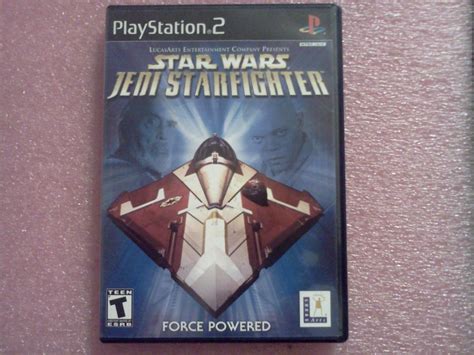 Star Wars Jedi Starfighter Sony PlayStation 2 2002 PS2