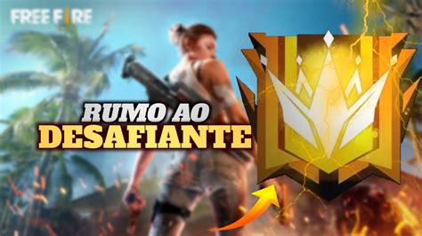 Free Fire Ao Vivo Rumo A Top Global Pegando Desafiante