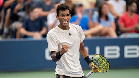 Félix Auger Aliassime Saves Three Match Points Advances To Quarter