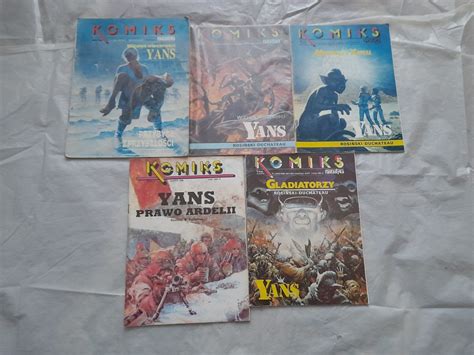 Komiks Fantastyka Zestaw Yans Komplet Wydanie Miastko