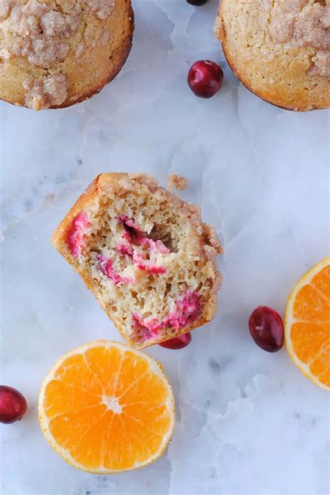 Cranberry Orange Muffins Never Any Thyme