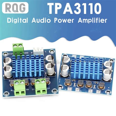 Placa Amplificadora De Potencia TPA3110 XH A232 30W 30W 2 0 Canales