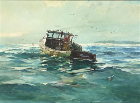 Jack Lorimer Gray 1927 1981 Lobsterman Sold At Auction On 14th July