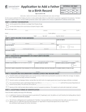 Birth Correction Form Fill Online Printable Fillable Blank Pdffiller