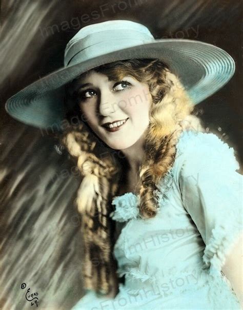 8x10 Print Mary Pickford Beautiful Tinted Portrait MPT EBay