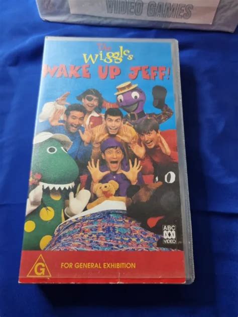 Vintage Vhs Video The Wiggles Wake Up Jeff 1996 Original Members Vgc £1288 Picclick Uk