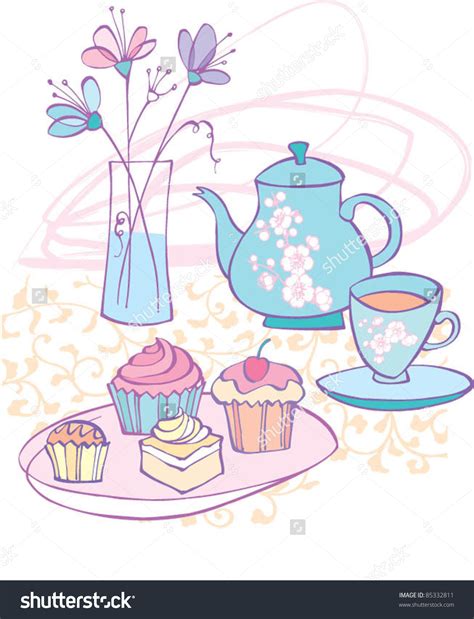 Afternoon tea clipart - Clipground