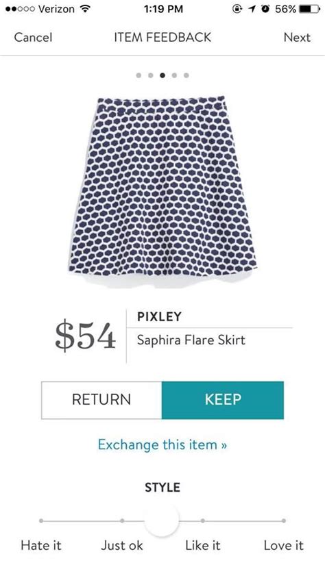 Pixley Clothing Boxes Flare Skirt Stitch Fix Flares Coding 10