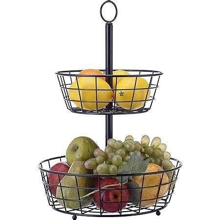 Amazon Iberg Tier Fruit Basket Mesh Fruit Bowl Basket Stand