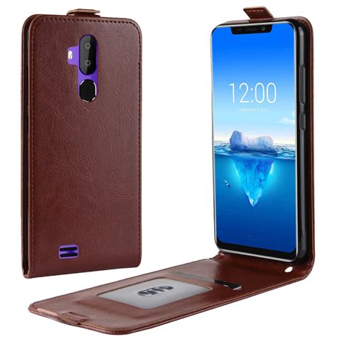 Oukitel C12 Pro Case Oukitel C12 Pro Case 6 18 Wallet PU Leather Back