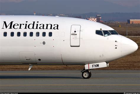 Ei Fnw Meridiana Boeing N Wl Photo By Mario Ferioli Id