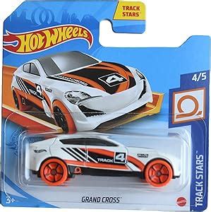 Amazon Hot Wheels Grand Cross Track Stars White Short Card Toys Games
