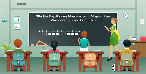 11 Finding Missing Numbers On A Number Line Worksheet Fun Activities