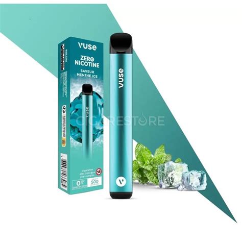 Cigarette Lectronique Jetable Vuse Puff Saveur Menthe Ice