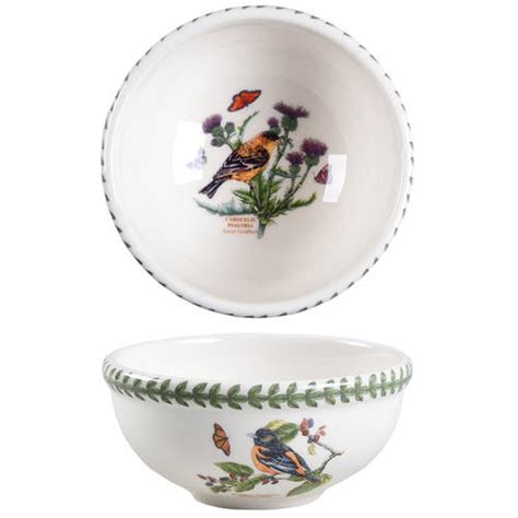 Botanic Garden Birds Individual Salad Dessert Fruit Bowl By Portmeirion