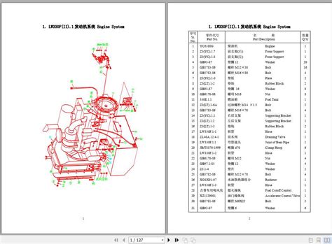 Xcmg Wheel Loader Lw F Parts Manual En Zh Auto Repair Manual Forum