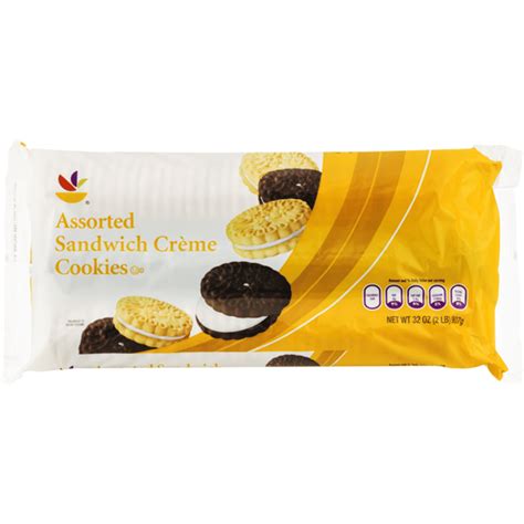 Sb Assorted Sandwich Creme Cookies 32 Oz Instacart