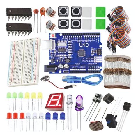 Kit 352 Pçs Para Arduino Robótica Maker Iniciante Nf e Parcelamento