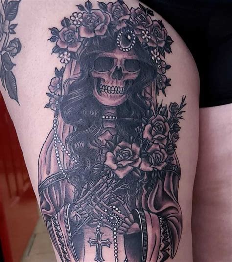 Santa Muerte Tattoo Worldwide Tattoo Piercing Blog