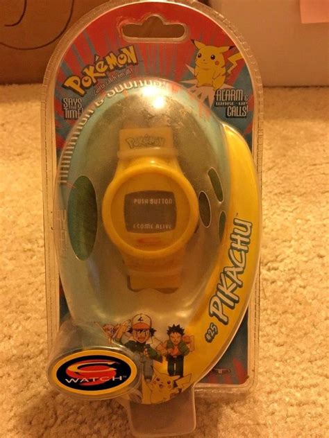 Trendmasters Pokemon Pikachu Talking C Watch 25 Nib 1998 1923900220