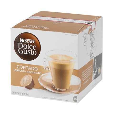 CÁPSULA NESCAFE DOLCE GUSTO CORTADO ESPRESSO MACC SEARS MX Me