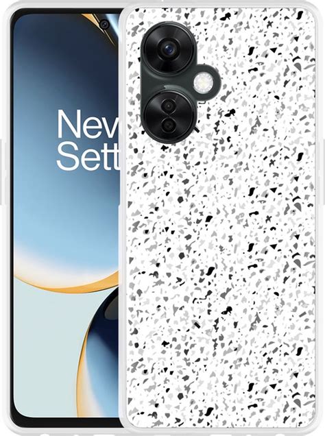 Cazy Hoesje Geschikt Voor Oneplus Nord Ce Lite G Terrazzo Look Bol