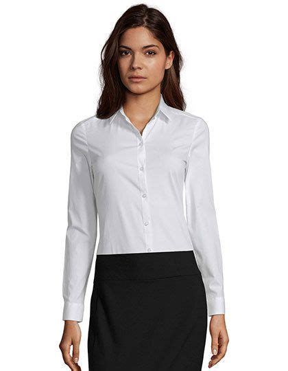 Koszule M Skie Biznesowe Womens Long Sleeve Stretch Shirt Blake Sols