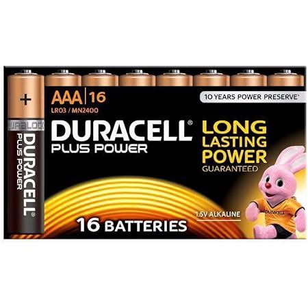 Duracell Plus Power Pila Alcalina Aaa Amazon Es Electr Nica