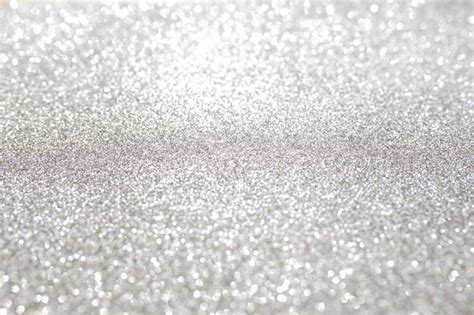 White silver shiny glitter abstract texture background. | Premium Photo