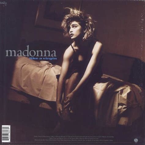 Madonna Like A Virgin White Vinyl Shrink Uk Vinyl Lp Album Lp