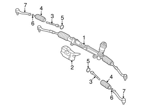 D Steering Gear Hyundai Entourage World Oem