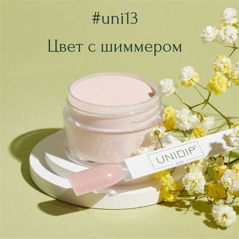UNIDIP #uni13 Дип-пудра для покрытия ногтей без УФ 14 г. - купить с ...