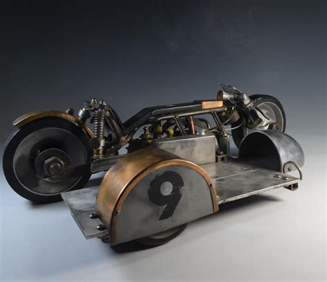 Harley Davidson - Motorcycle One of a Kind Machine Age Sculpture by ...