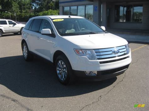 2010 White Suede Ford Edge SEL 53671754 GTCarLot Car Color