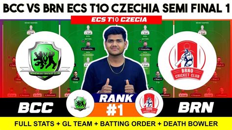 Brn Vs Bcc Brn Vs Bcc Prediction Brn Vs Bcc Th Ecs T Czechia